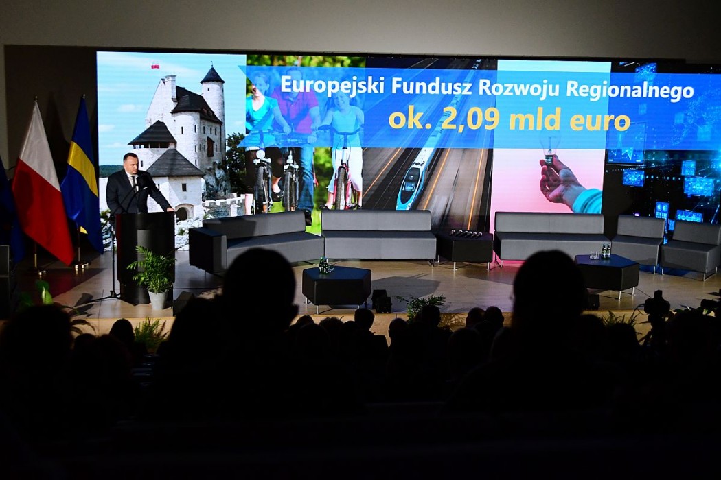 Konferencja Fundusze Europejskie dla Śląskiego. fot. Patryk Pyrlik / UMWS