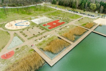 Modernizacja miejskiego Zalewu Sosina w Jaworznie zdobyła nagrodę publiczności