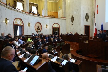  Sesja Sejmiku Województwa Śląskiego. fot. Andrzej Grygiel / UMWS 