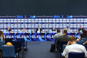  Silesia Memoriał Kamili Skolimowskie - konferencja prasowa. fot. Andrzej Grygiel / UMWS 