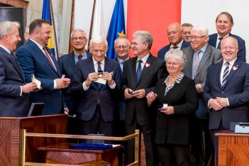  Uroczysta sesja Sejmiku Województwa Śląskiego. fot. Tomasz Żak / UMWS 