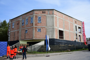  Budowa nowej siedziby dla Rejonowego Pogotowia Ratunkowego w Sosnowcu. fot. Patryk Pyrlik / UMWS 