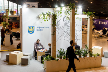 Stoisko Śląskiego podczas Europejskiego Kongresu MŚP