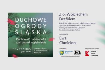 Ojciec Wojciech Drążek gościem Biblioteki Śląskiej