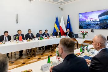 Spotkanie delegacji. 