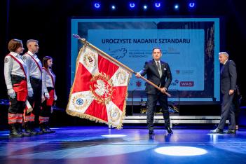 Uroczystość w Pałacu Kultury Zagłębia . 