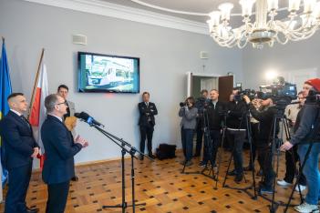 Konferencja prasowa. 