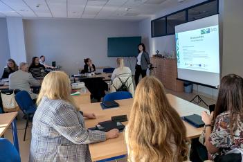 Uczestnicy warsztatów. 