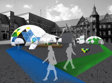 Pawilony na Marktplatz