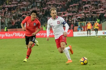 Mecz reprezentacji Polski z Koreą Południową na Stadionie Śląskim