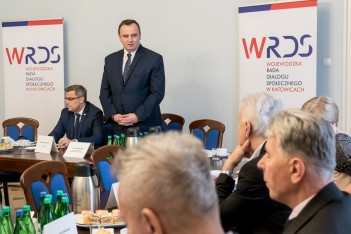 Posiedzenie prezydium WRDS z nowym przewodniczącym