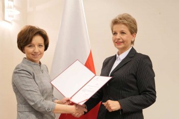 Alina Nowak podsekretarzem stanu w Ministerstwie Rodziny, Pracy i Polityki Społecznej