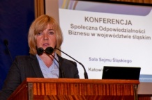  Obrady otworzyła Aleksandra Banasiak, członek Zarządu Województwa Śląskiego 