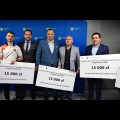  Wręczenie czeków w ramach Programu Klub. fot. Patryk Pyrlik / UMWS 