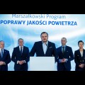  Konferencja prasowa inaugurująca Marszałkowski Program Poprawy Jakości Powietrza. fot. Andrzej Grygiel / UMWS 