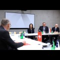  Spotkanie z JE Fabricem Filliez, Ambasadorem Szwajcarii. fot. Andrzej Grygiel / UMWS 