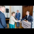  Wręczenie czeków Marszałkowskiego Konkursu „Inicjatywa Sołecka”. fot. Tomasz Żak / UMWS 