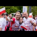  Z okazji Dnia Flagi ulicami Katowic przebiegli uczestnicy Biegu Bohaterów. fot. Tomasz Żak / UMWS 
