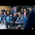  Konferencja prasowa dotycząca przyszłorocznego wydarzenia żużlowego na Stadionie Śląskim. fot Tomasz Żak / UMWS 