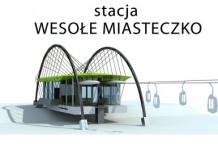  Wizualizacja stacji Wesołe Miasteczko 