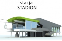  Wizualizacja stacji Stadion Śląski 