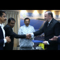  Podpisanie porozumienia między Województwem Śląskim i Stanem Bengal Zachodni w Indiach. fot. Andrzej Grygiel / UMWS 