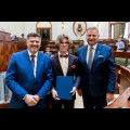  Inauguracyjna Sesja Młodzieżowego Sejmiku Województwa Śląskiego kadencji 2024-2026. fot. Tomasz Żak / UMWS 