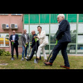  Konferencja prasowa dot.  budowy SOR wraz z lądowiskiem w Centrum Zdrowia Dziecka i Rodziny w Sosnowcu. fot. Tomasz Żak / UMWS 