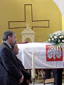  Uroczystości pogrzebowe w kościele w Jaworznie 