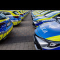  Uroczystość przekazania 85 radiowozów dla śląskiego garnizonu policji. fot. Tomasz Żak / UMWS 