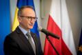 Przemawia wicemarszałek Grzegorz Boski. 