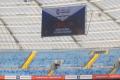 Konferencja prasowa na terenie stadionu. 