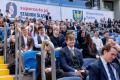 Młodzi ludzie podczas spotkania na Stadionie Śląskim 