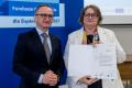 Uroczystość wręczenia listów gratulacyjnych. 