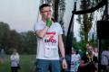 Uczestnicy biegu w Parku Śląskim 