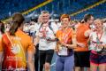 Uczestnicy biegu w Parku Śląskim 