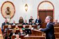 Przedstawiciele ROD odbieraja umoway podczas gali w Sali Sejmu Śląskiego. 