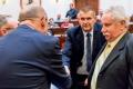 Przedstawiciele ROD odbieraja umoway podczas gali w Sali Sejmu Śląskiego. 