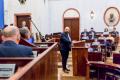 Przedstawiciele ROD odbieraja umoway podczas gali w Sali Sejmu Śląskiego. 