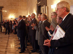  Uroczystość odbyła się w Sali Marmurowej Gmachu Sejmu Śląskiego 