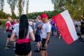 Uczestnicy biegu w Parku Śląskim 