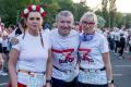 Uczestnicy biegu w Parku Śląskim 