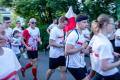 Uczestnicy biegu w Parku Śląskim 