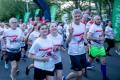 Uczestnicy biegu w Parku Śląskim 