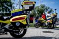 Motoambulans przed siedzibą Rejonowego Pogotowia Ratunkowego w Sosnowcu. 