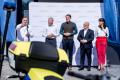 Motoambulans przed siedzibą Rejonowego Pogotowia Ratunkowego w Sosnowcu. 