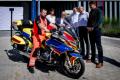 Motoambulans przed siedzibą Rejonowego Pogotowia Ratunkowego w Sosnowcu. 