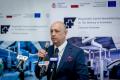 Uczestnicy konferencji prasowej. 
