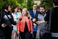 Briefing prasowy i spacer w gmina Mikołowie. 