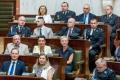 Przekazane umowy dla OSP w Sali Sejmu Śląskiego. 